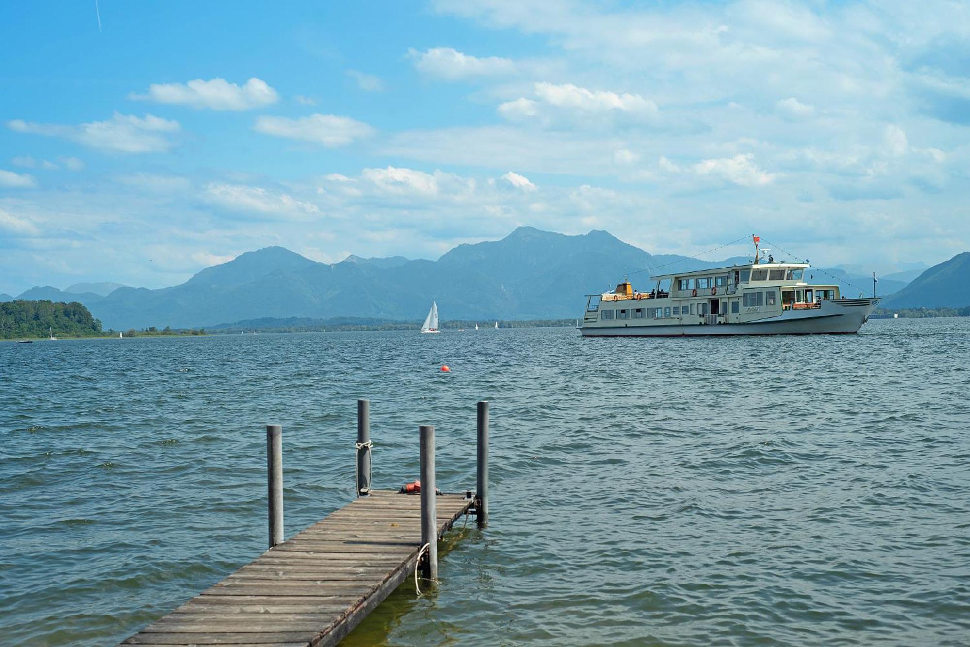 Ferienwohnung Mit Garten Am Chiemsee Прин-ам-Кимзее Экстерьер фото